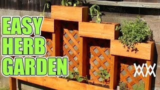 This upright kitchen garden is perfect for small spaces. I designed it to be easy to build in a small space, with a limited budget, and ...