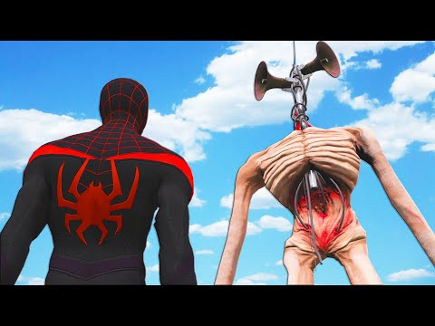 SPIDER-MAN PS5 VS SIREN HEAD - EPIC BATTLE