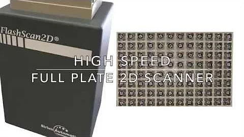 Sirius FlashScan2D® - High Speed Full Rack Scanner with Imaging Technologies