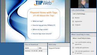 TIPWeb-IT: It's ALL About the TAG!