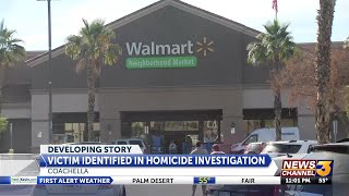 Victim Identified In Homicide Investigation In Coachella