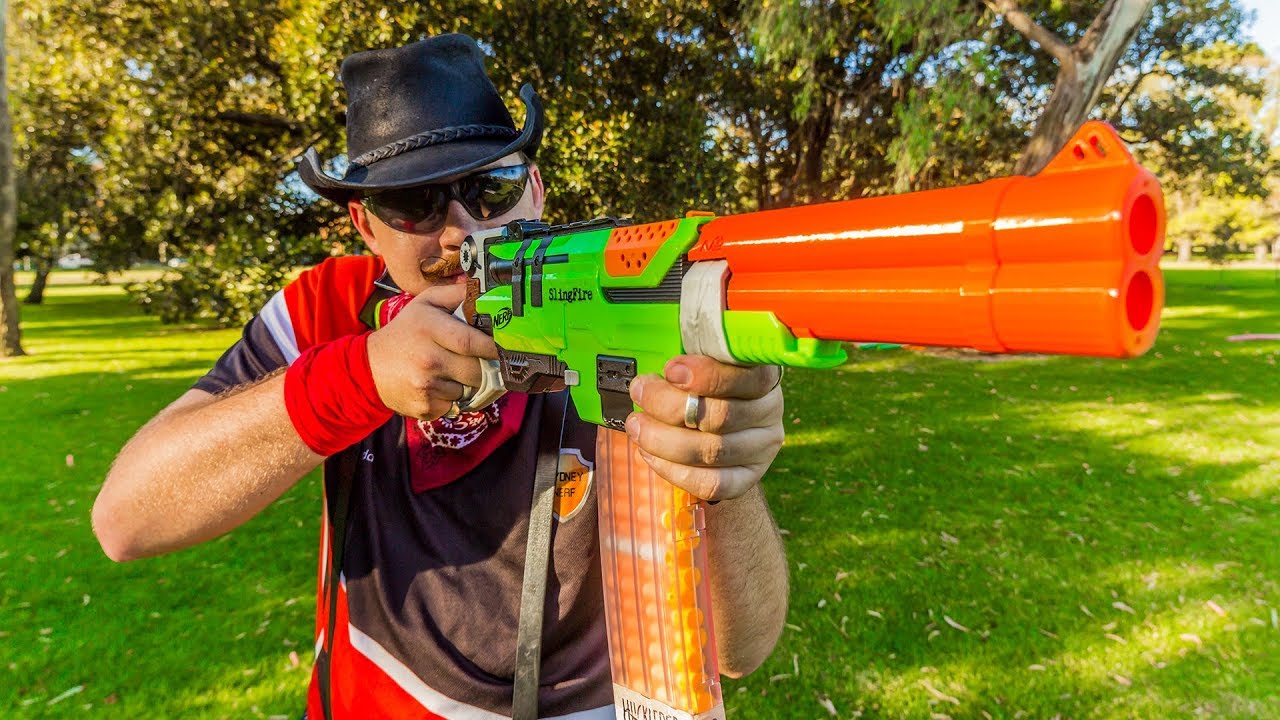 Judd's Nerf Cowboy Loadout - YouTube