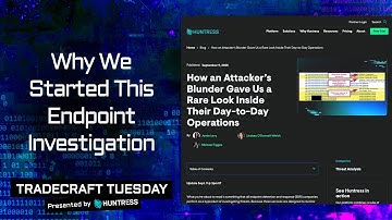 EDR, Ethics, and a Hacker Mistake | Tradecraft Tuesday