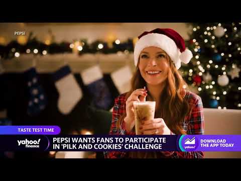 Pepsi promotes ‘pilk and cookies’ challenge ahead of christmas holiday