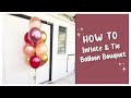 How to Inflate and Tie a Balloon Bouquet #balloon #howto #balloonbouquet #heliumballoon