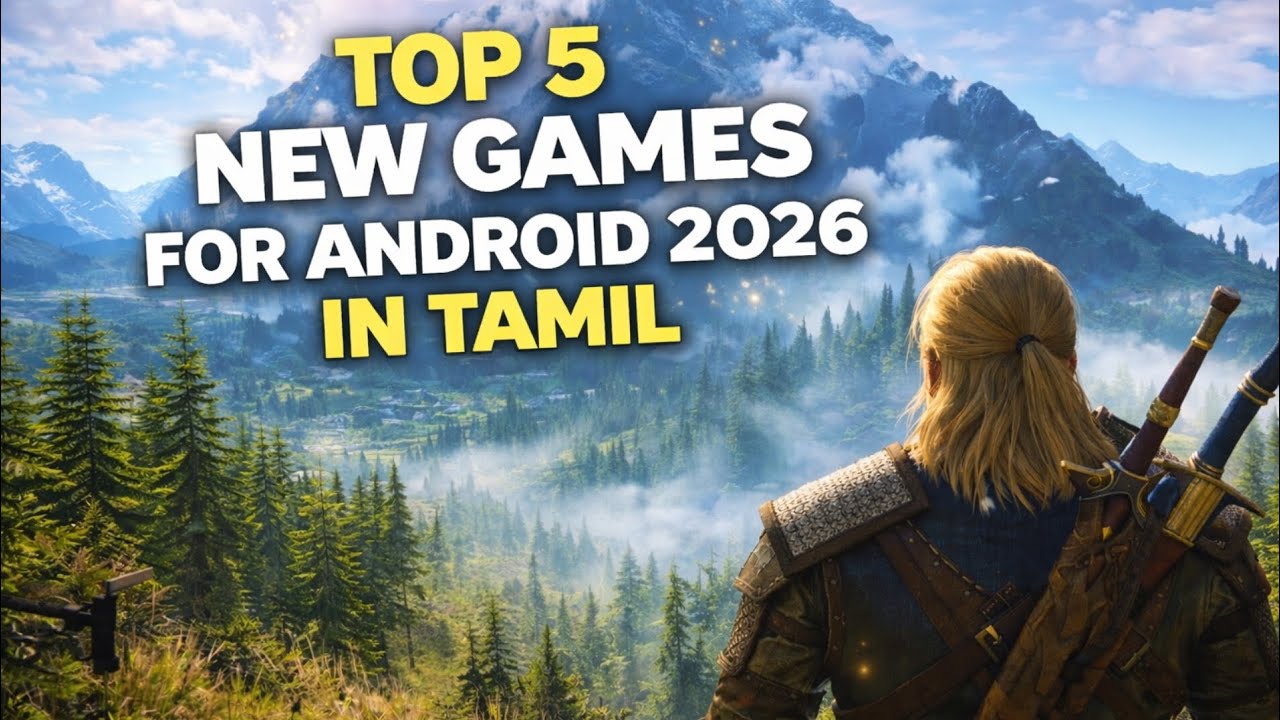 TOP 5 NEW GAMES FOR ANDROID IN TAMIL 2026// TOP 5 GAMER//#top5 #games ...