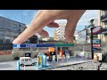 住んでる街をジオラマ化#5 コンビニコピー機を活用☺ガソリンスタンドを作ったよ。 【Nscale】Making a gas station diorama.