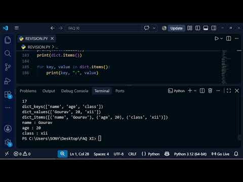 Python Revision Program | Most Important Programs | Class XI CS 083 | CBSE 2026-27