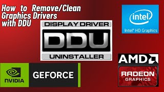 How to Use DDU (Display Driver Uninstaller) to Uninstall, Remove or Delete Old Graphics Card Drivers Resimi