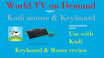 un boxing the Logitech mk320 Keyboard and Mouse