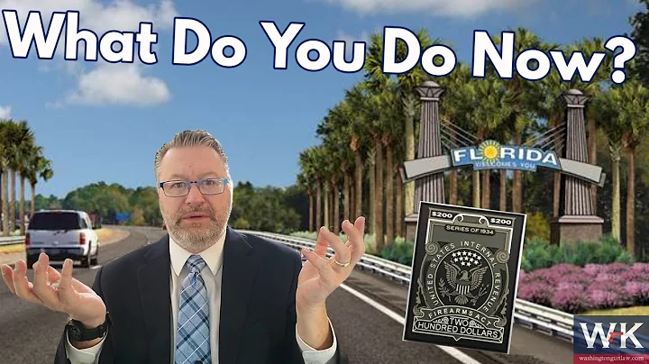 I Moved Out of State and Forgot to Register My NFA Items.  What Do I Do Now?