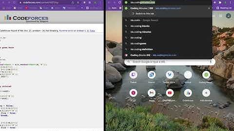 Codeforces Round #766 (Div 2) Screencast