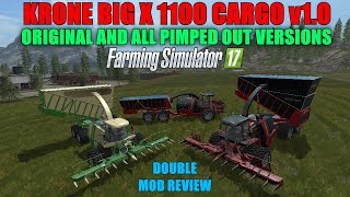 FS17 - Krone Big X 1100 Cargo v1.0 Harvesters (Two Versions) 'Mod Review' FS17 - Krone Big X 1100 Cargo v1.0 Harvesters (Two Versions) 'Mod Review'