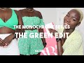 THE MONOCHROME SERIES - GREEN EDIT | NEW IN ZARA TRY ON HAUL
