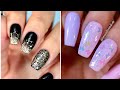 Glitter nails art compilation/how to do glitter gel nails