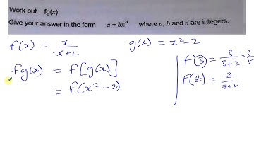 IGCSE STYLE Composite Functions
