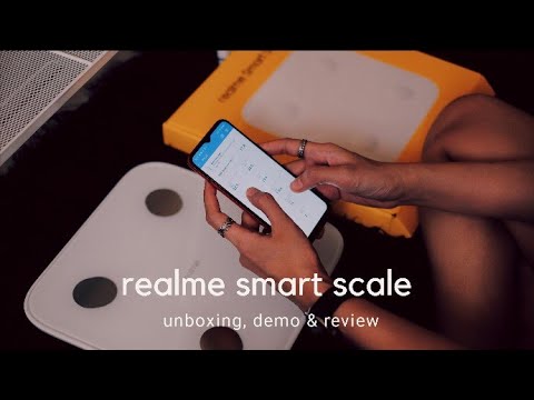 realme smart scale: unboxing, demo & review (+ is it accurate?)