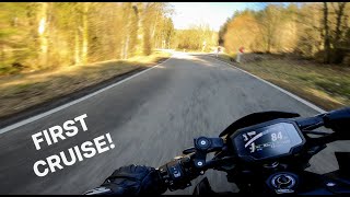 Frist cruise in 2023 | Kawasaki z900 (35kw) 4K RAW