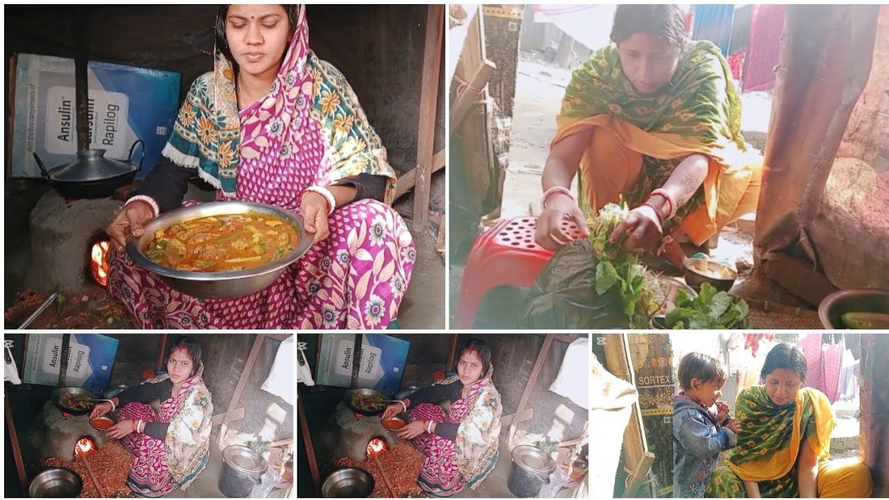 সকাল সকাল রাঙ্গাদি বাজার থেকে কি কি সবজি কিনে আনলো 