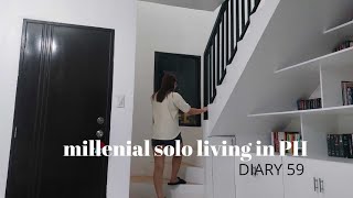 VLOG #59 MILLENIAL SOLO LIVING (Living Alone Series)