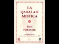 1 - La Qabalah Mistica di Dion Fortune