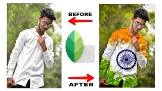 how to change indian flag SHIRT/T SHIRT in snapseed | independence day photo editing |by KILLERSGANG screenshot 3