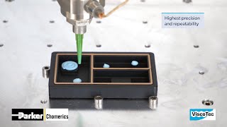 Dispensing of THERM-A-GAP GEL 37 Thermal Interface Material | Parker Chomerics