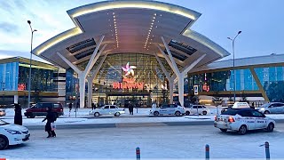 Самый большой торговый центр в Казахстане MegaSilkWay Астана. Новогодний вечер в ТРЦ