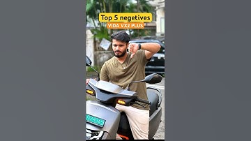 Top 5 Negetive Vida vx2 #ytshorts #vidavx2 #vida #hero #negetive #review #ev #explore #trending