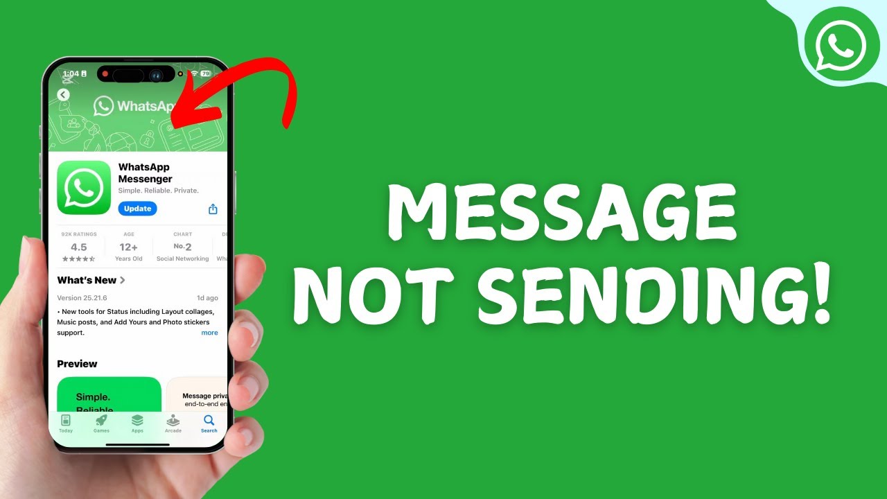 How To Fix WhatsApp Message Not Sending Problem | Fix Message Not Sending in WhatsApp - 2025