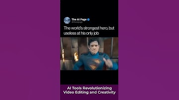 AI Tools Revolutionizing Video Editing and Creativity