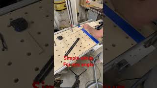 Cutting miters with the Dash-Board workbench