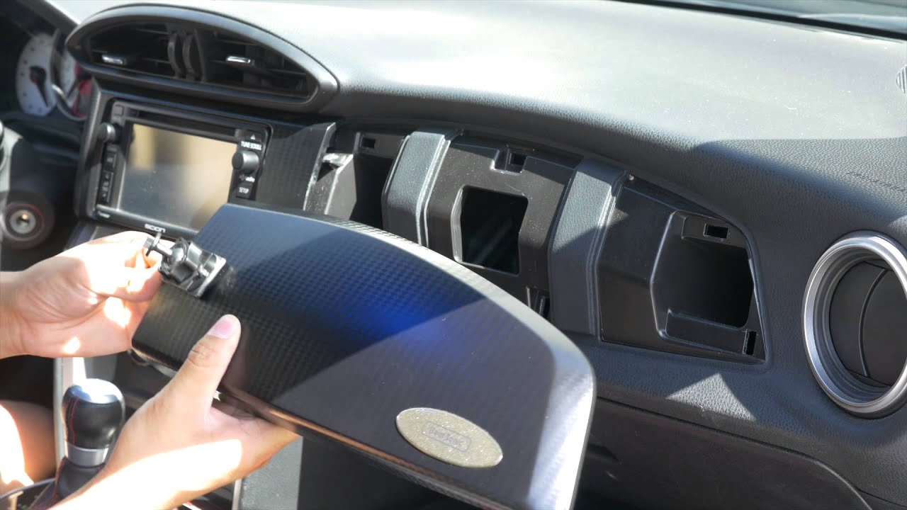 Beat Sonic Qbf13 Smartphone Holder For Scion Fr S Subaru Brz Installation Youtube