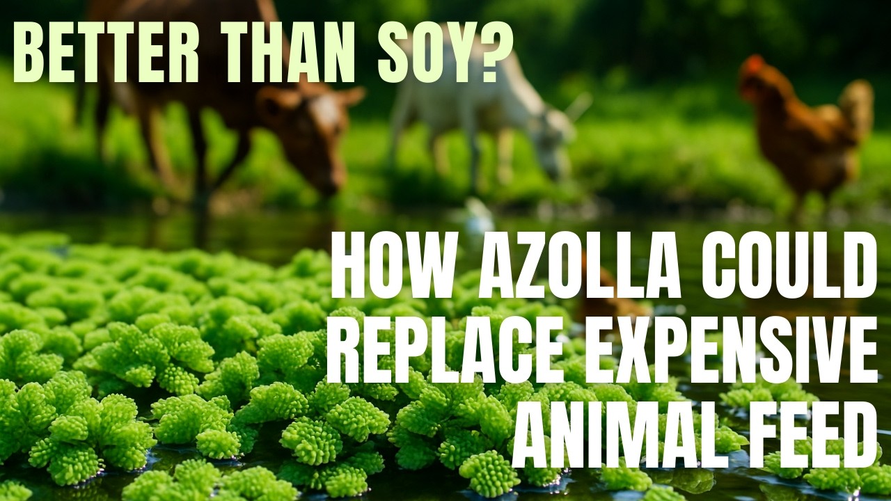 Better Than Soy? How Azolla Could Replace Expensive Animal Feed