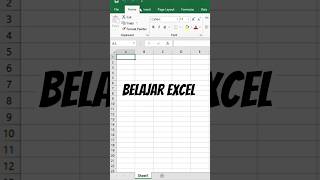 Belajar excel untuk pemula #education #excel #tutorial #pemula #exceltips