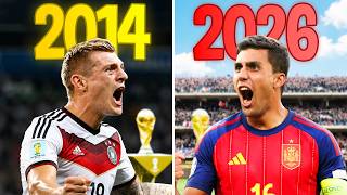 O MELHOR Jogador de Cada Seleção Campeã Mundial