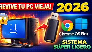 ¡Revive tu PC Vieja en 2026! Chrome OS Flex: Sistema Súper Ligero para Windows y Mac