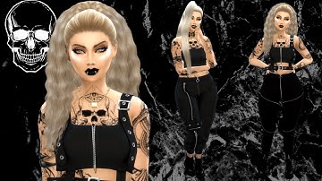 Sims 4: 33 DAY CAS CHALLENGE || DAY 5 💀 GOTHIC 💀