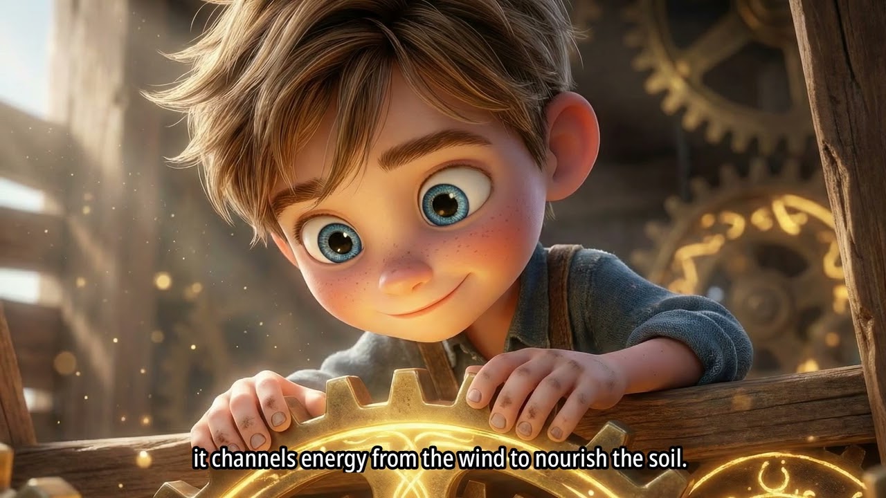 Boy Discovers Sentient Windmill That Saves His Farm | Animated Short