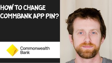 How to change Commbank app pin?