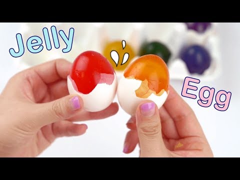 Egg Jelly Making Video | How to make Jelly with Egg Shells