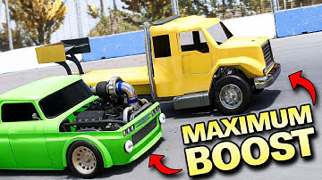Building Vehicles With MAXIMUM Turbo BOOST! (Automation | BeamNG Multiplayer)