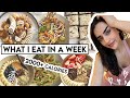 WHAT I EAT IN A WEEK | Calories of an INTUITIVE EATER | Vegan, realistic | 2000+ calories