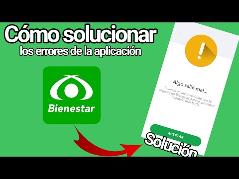 SOLUCIÓNAR ERROR EN LA APP DE BIENESTAR AZTECA- INGRESA PARA COBRAR TU BECA?✅