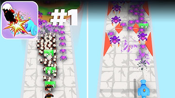 Monster Control - New Release - Hyper Casual - Gameplay Walkthrough (iOS & Android)