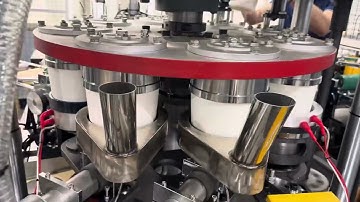 1100ml ，1300ml big size salad paper bowl making machine ,stable speed 60-70 pcs/min #paperbowl 