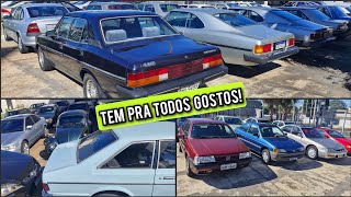 VÍDEO ÉPICO com 40 CARROS ANTIGOS A VENDA! ANOS 80 E 90!