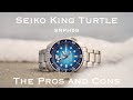 Seiko King Turtle Quick Review // The Good and The Bad // SRPH59