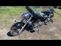 Yamaha Drag Star 650 . Звук прямотоков . Пушка