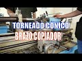 Metodo de Torneado Conico💥Brazo #Copiador en del #Torno Convencional 💥💓👌#tech #tecnología🚀🔌